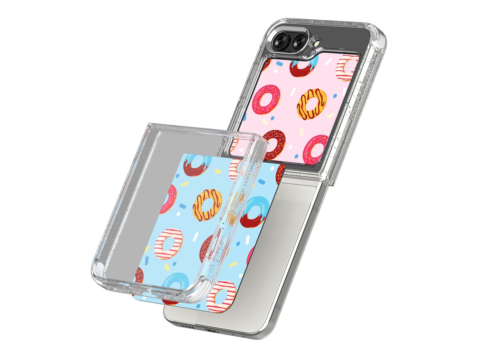 Donut Interactive Card Light Blue