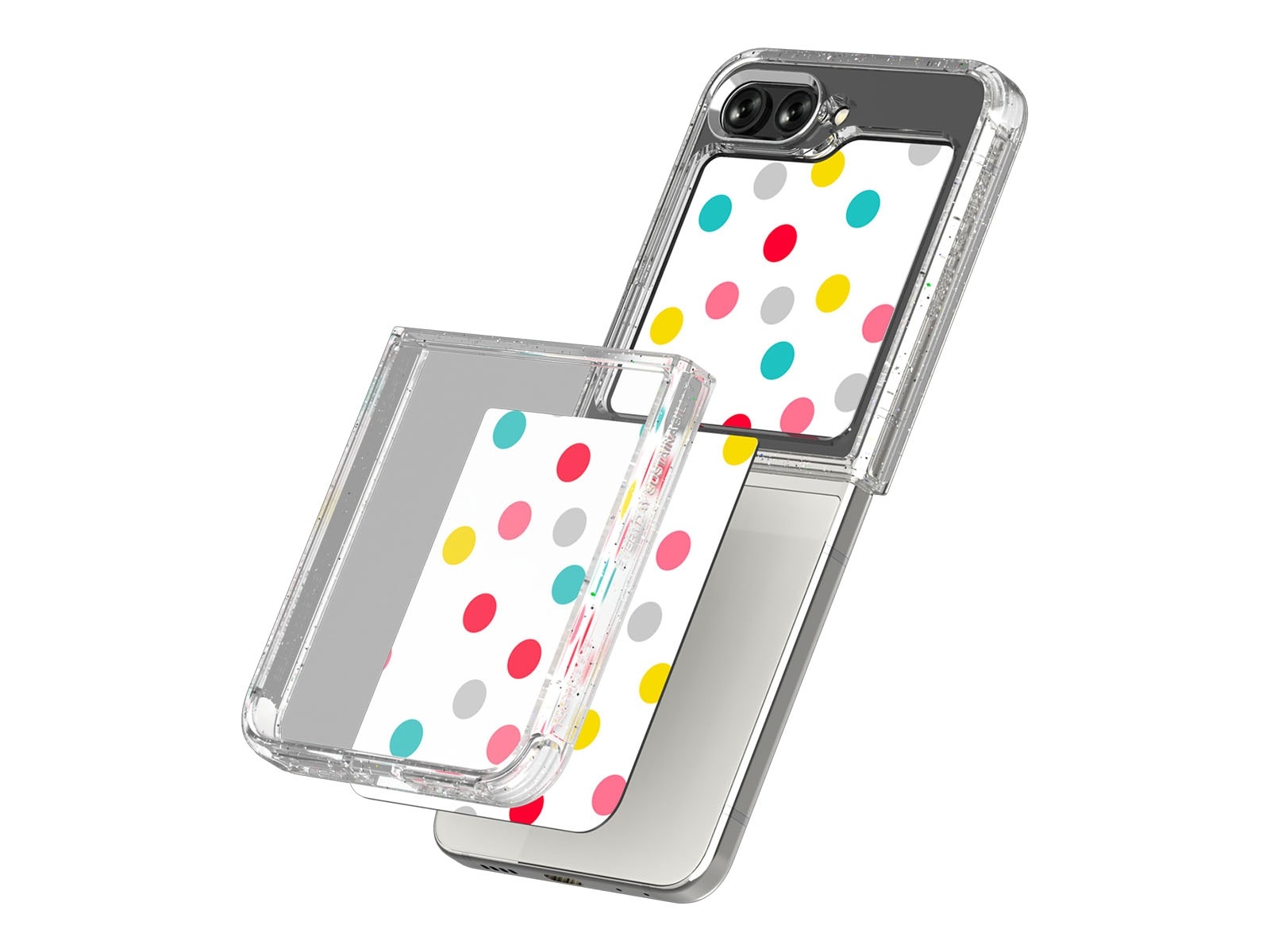 Polka Dot Interactive Card Essential White