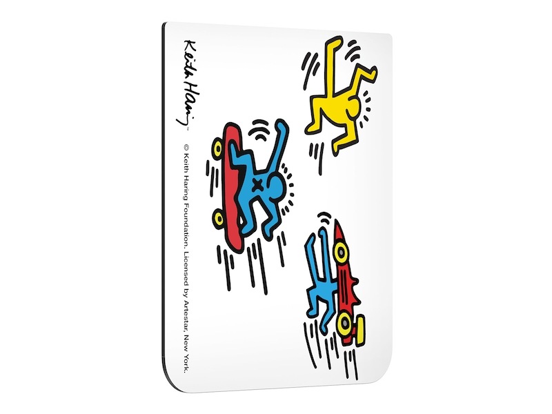 Keith Haring People Interactive Card White