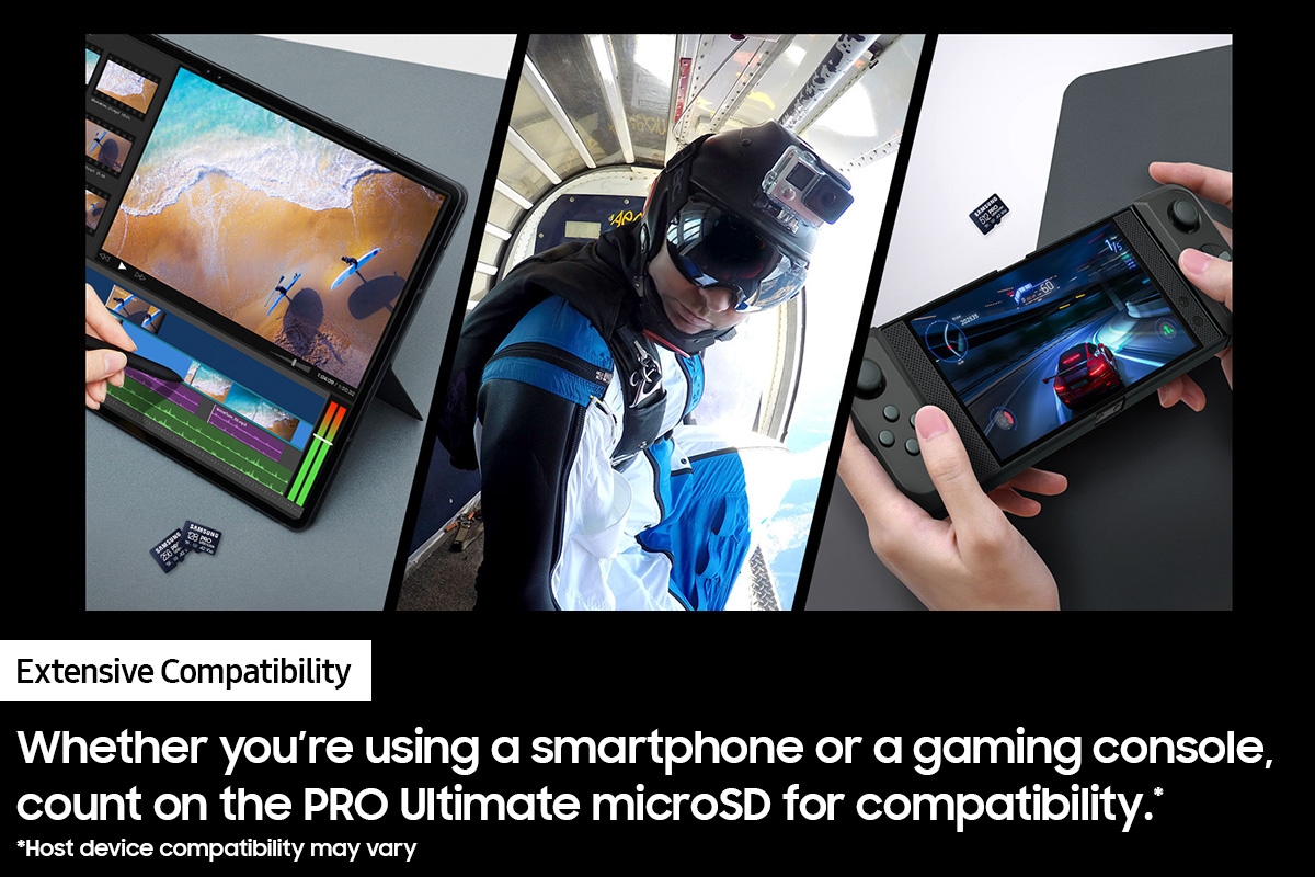 PRO Ultimate microSD card Blue