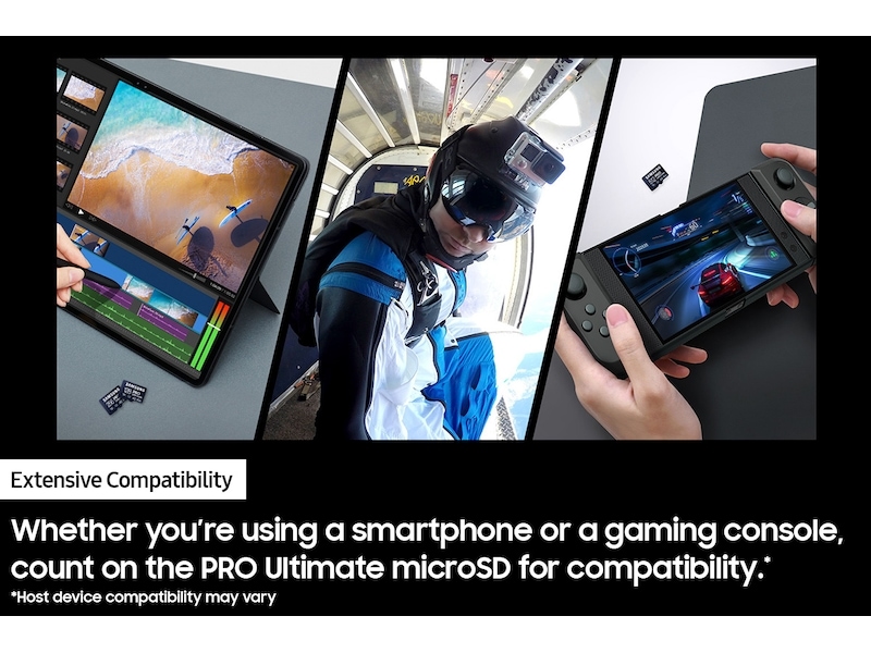 PRO Ultimate microSD card Blue