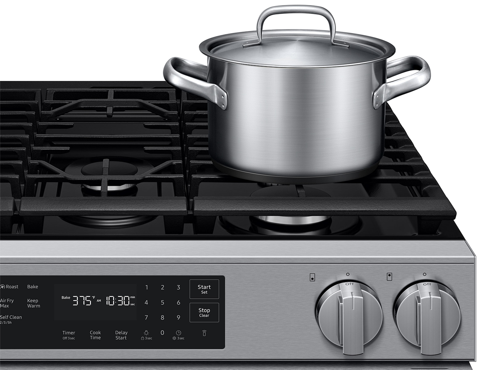 Bespoke Smart Slide-In Gas Range with No Preheat Air Fry Max | Samsung US is Energy Star rated