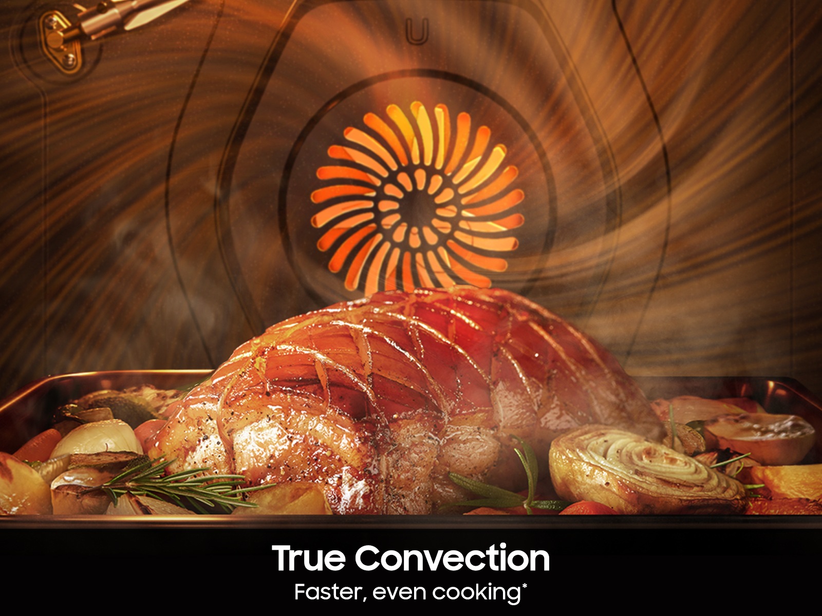 Bespoke Smart Slide-in Gas Range Pro Style Design | Air Fry Max | True Convection Fingerprint Resistant Stainless Steel