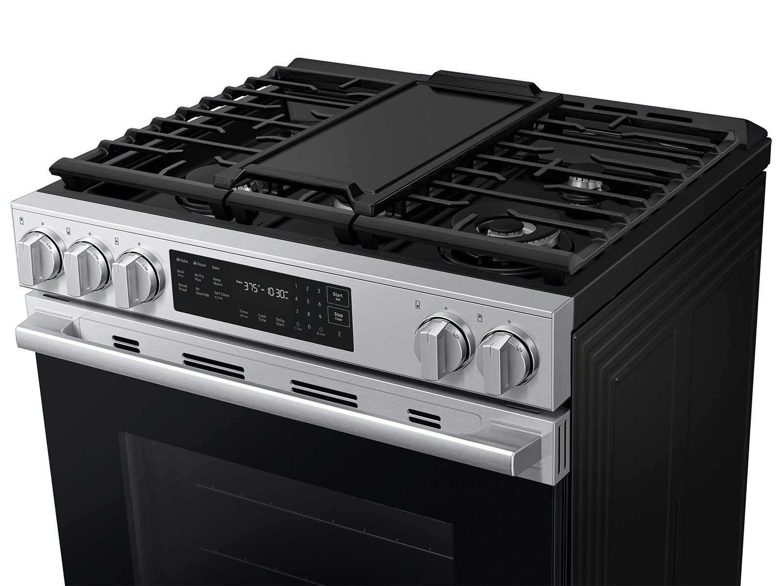 NSG80H30 Air Fry Max and Pro-Style Design 6.0 cu.ft. Detail1 Silver 