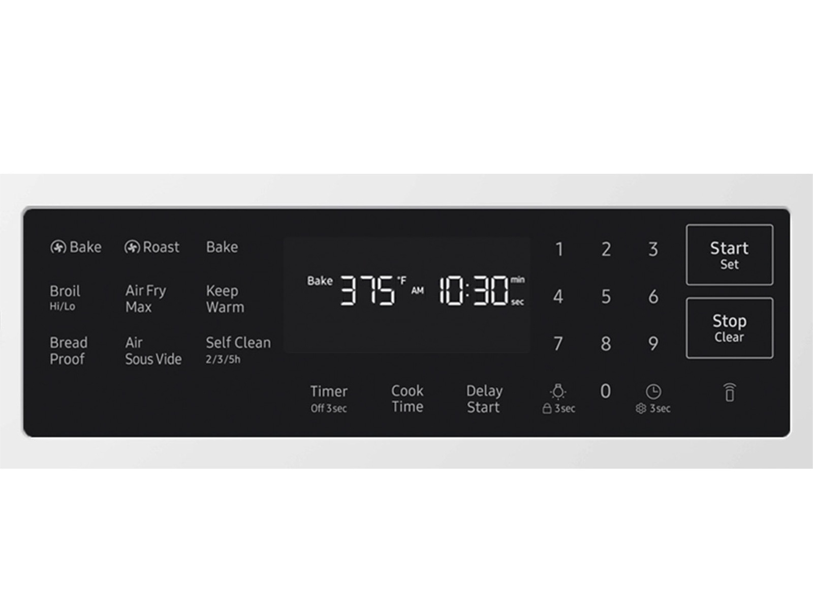 NSG80H30 Air Fry Max and Pro-Style Design 6.0 cu.ft. White