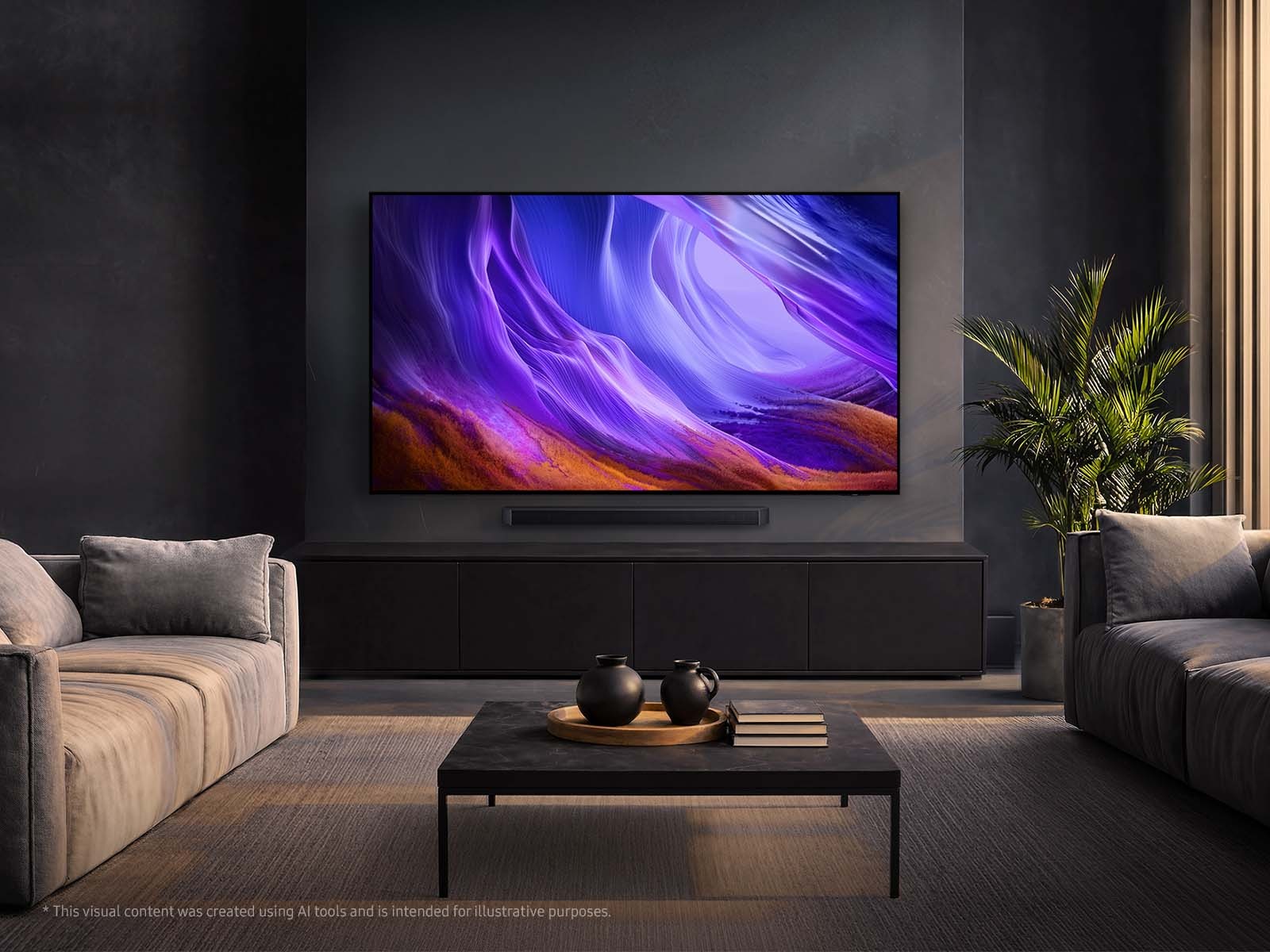 65 Inch Class OLED S85H 4K Samsung Vision AI Smart TV (2026) Graphite