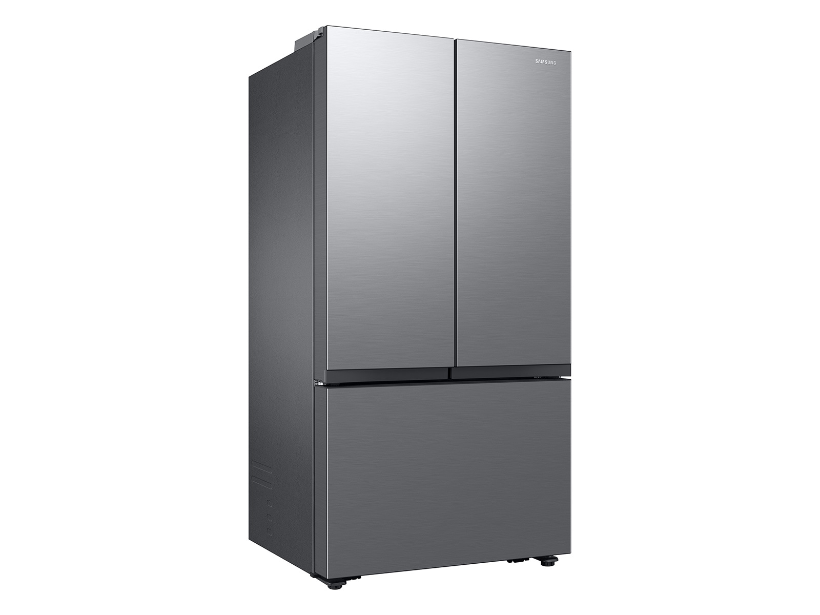 RF6500CC 3Door French Door Refrigerators with Large Capacity with SpaceMax™ Technology L-Perspective Silver 