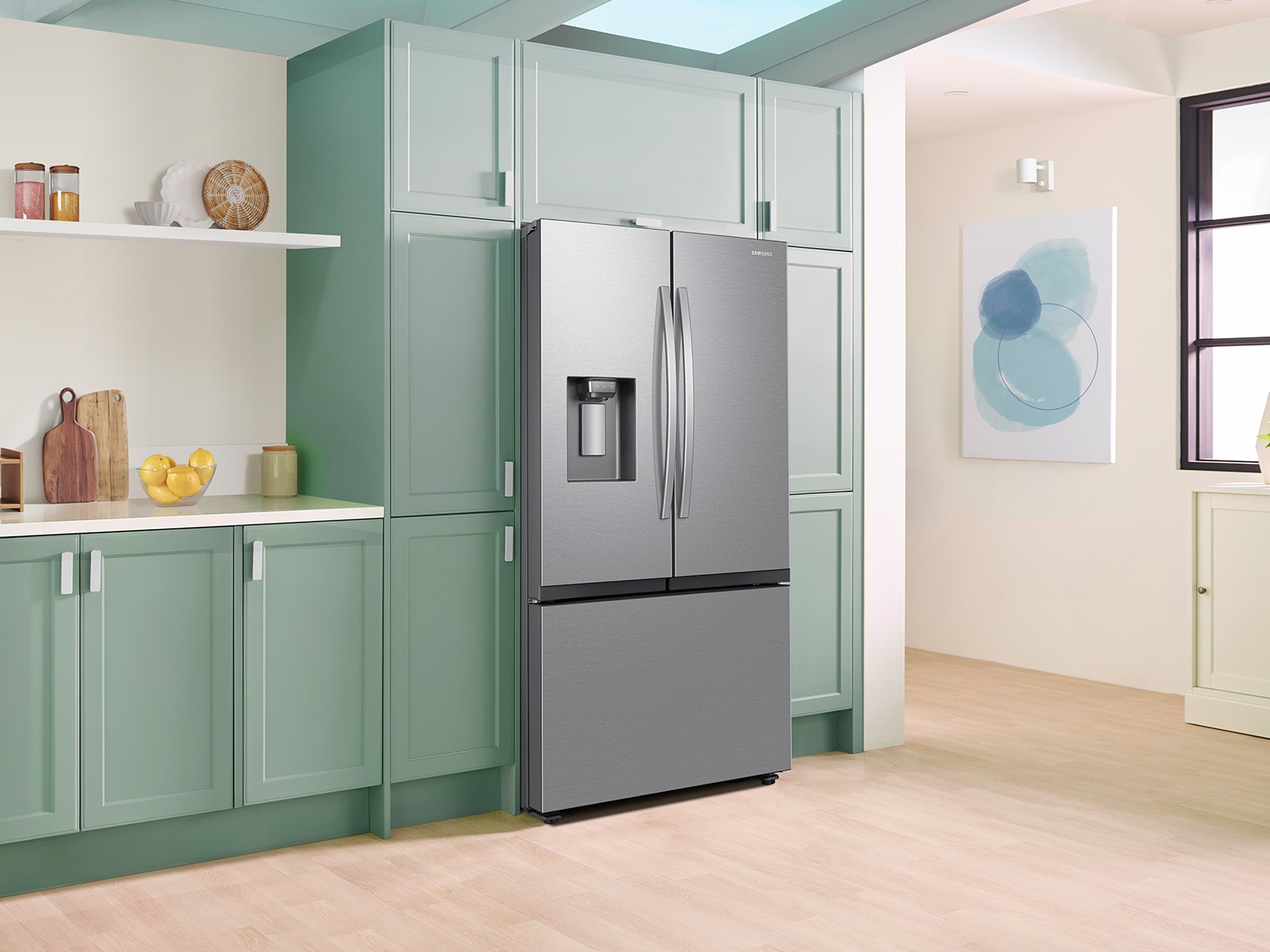 RF6500CC 3Door French Door Refrigerators with Large Capacity with SpaceMax™ Technology Silver