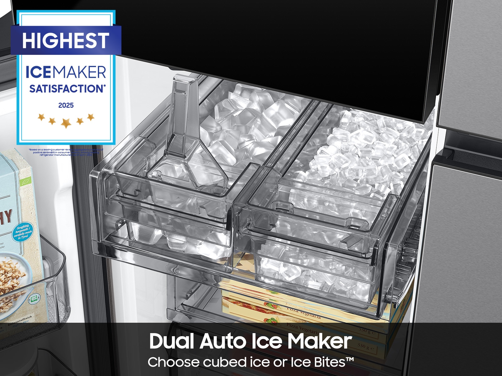 Bespoke AI 4-Door Flex™ Stainless Steel