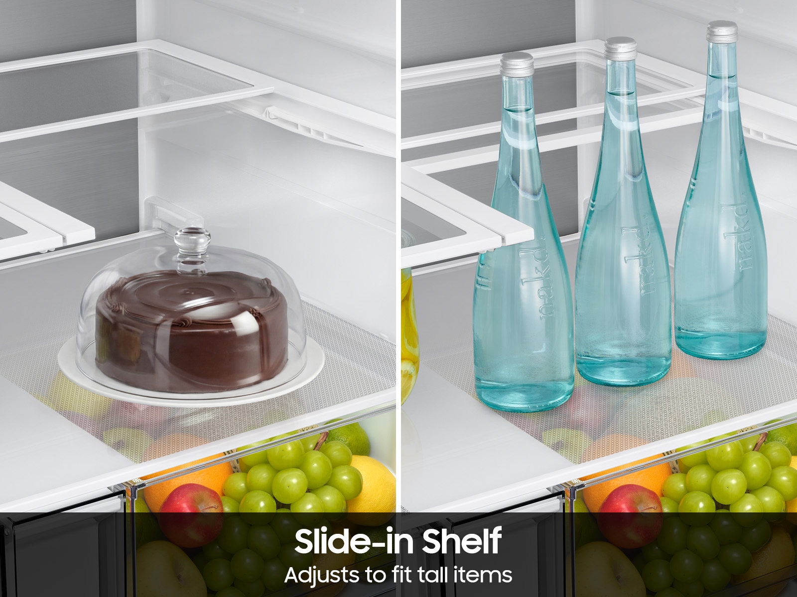 French Door Internal dispenser Zero clearance fit with SpaceMax 28.5 cu.ft Pantry-Display Silver 