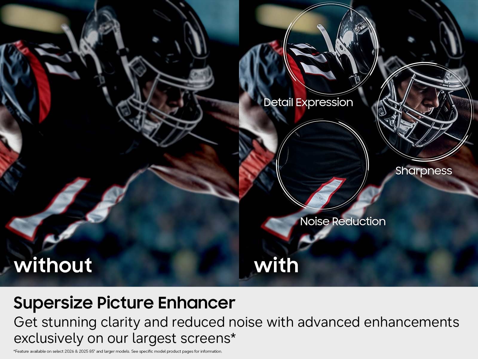 85 Inch Class Mini LED M80H 4K Samsung Vision AI Smart TV (2026) Black