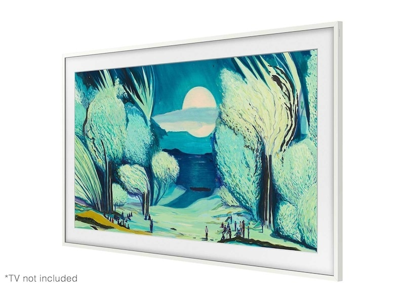 43" The Frame Customizable Bezel - Modern White White