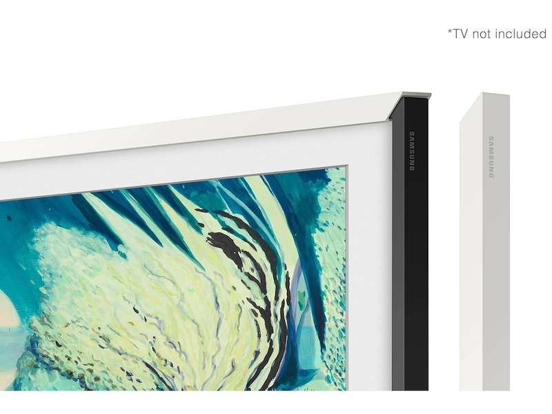 55" The Frame Customizable Bezel Modern White