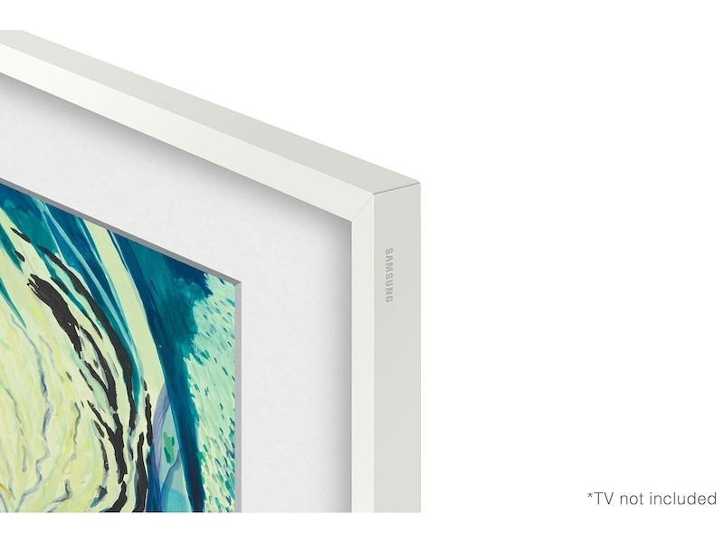 65" The Frame Customizable Bezel White