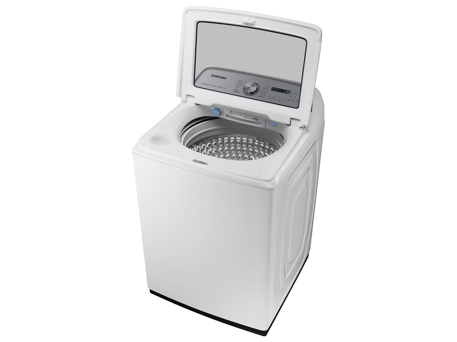 5.1 cu. ft. WA5500D Top load Washer With Large Capacity 5.2 cu. ft. and Super Speed R-Dynamic White 