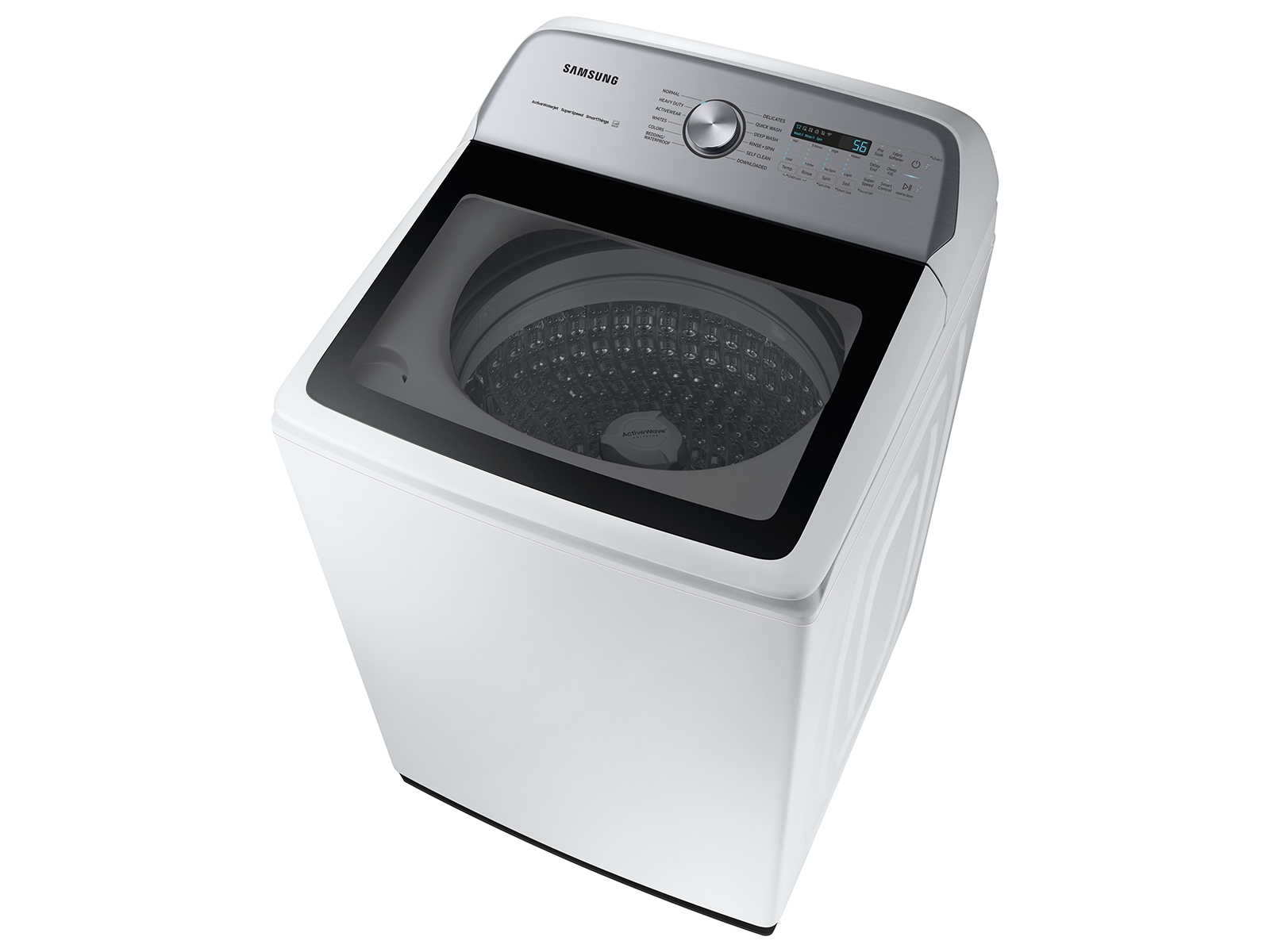 5.1 cu. ft. WA5500D Top load Washer With Large Capacity 5.2 cu. ft. and Super Speed Top-Open White 