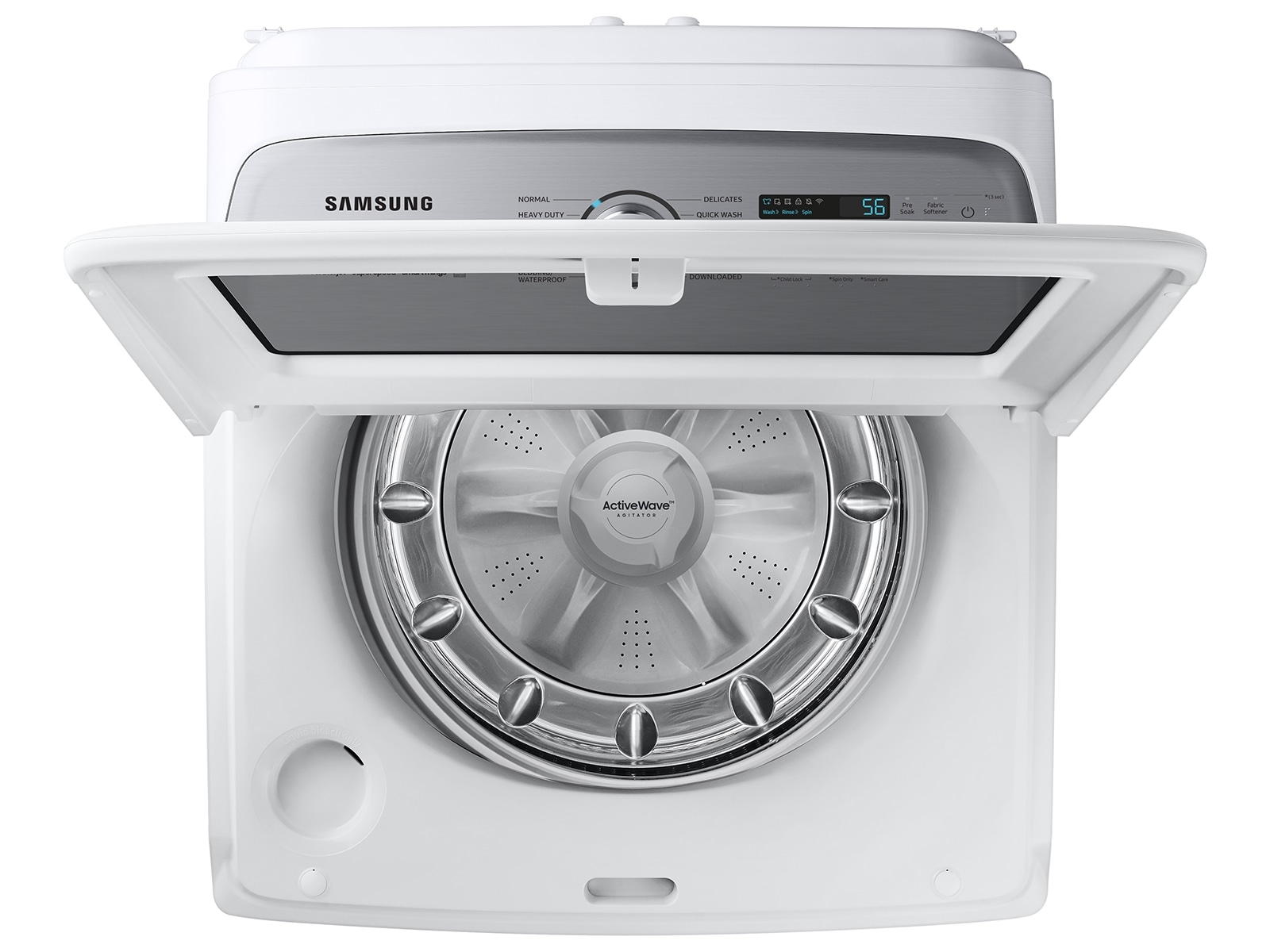 5.1 cu. ft. WA5500D Top load Washer With Large Capacity 5.2 cu. ft. and Super Speed Water-Jet-Detail2 White 