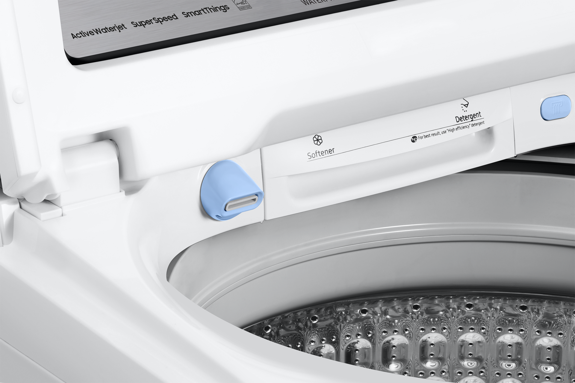 5.2 cu. ft. WA5500D Top load Washer With Large Capacity (5.2 cu. ft.) and Super Speed Water-Jet-Detail2 White 