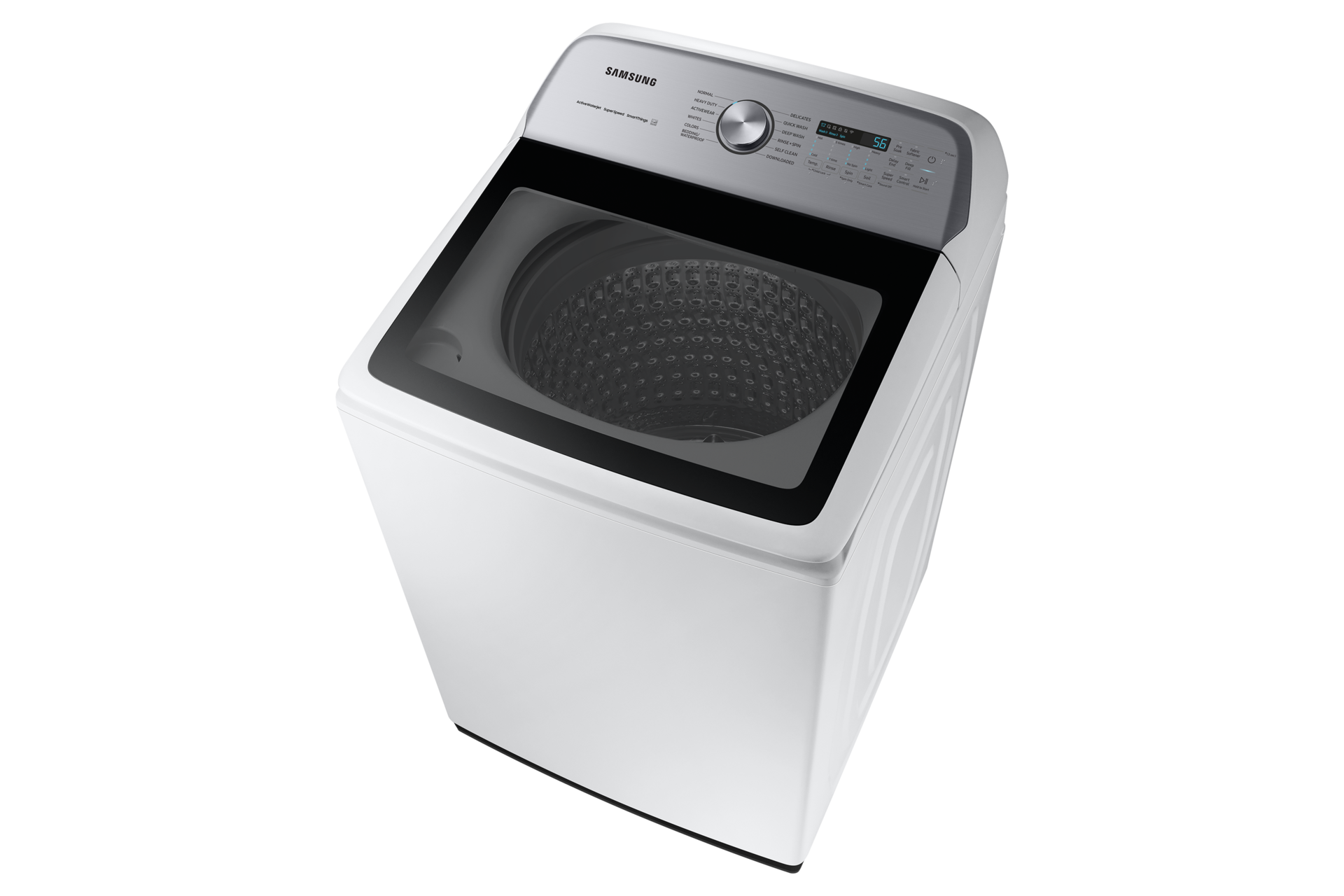 5.2 cu. ft. WA5500D Top load Washer With Large Capacity (5.2 cu. ft.) and Super Speed R-Dynamic White 