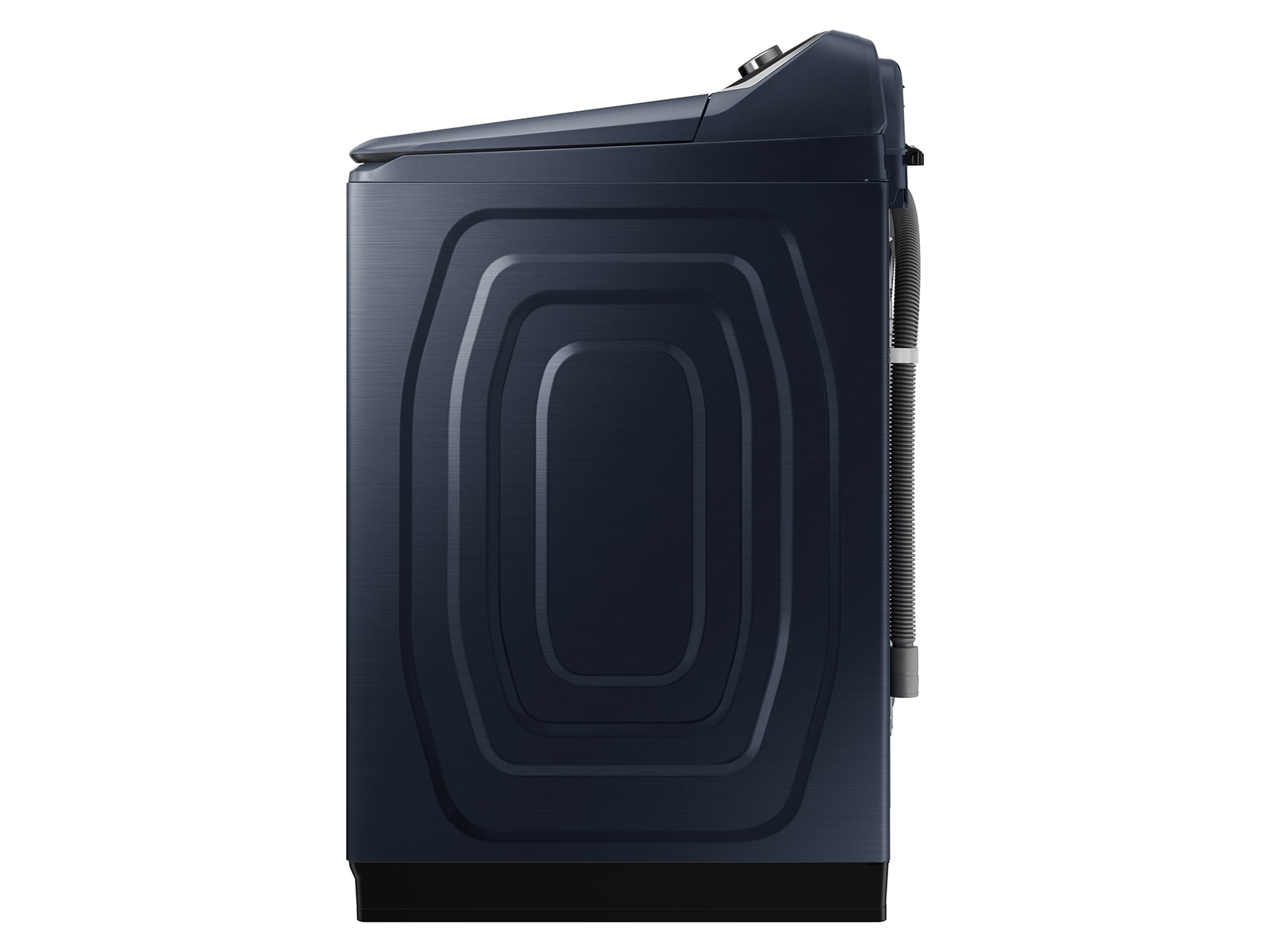 5.4 cu. ft. Smart Top Load Washer with Pet Care Solution and Super Speed Wash in Brushed Navy White