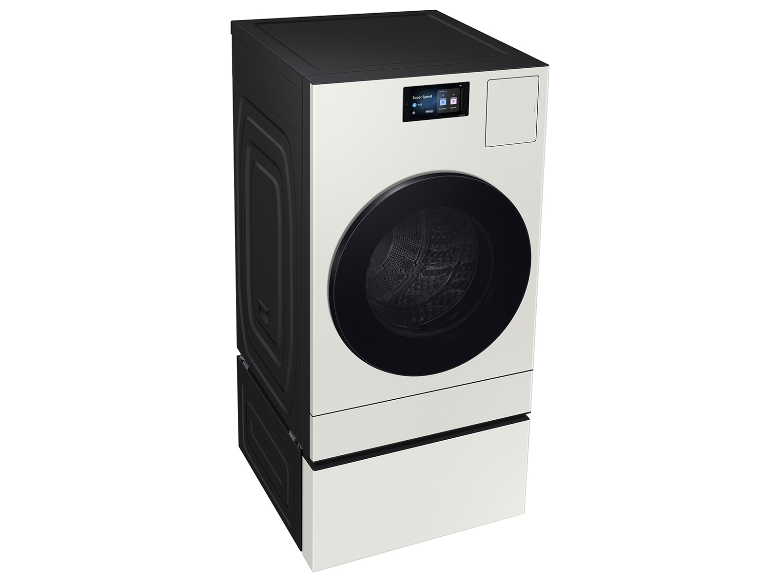 Bespoke AI Laundry Combo™ Pedestal with Storage Drawer in Ivory Ivory