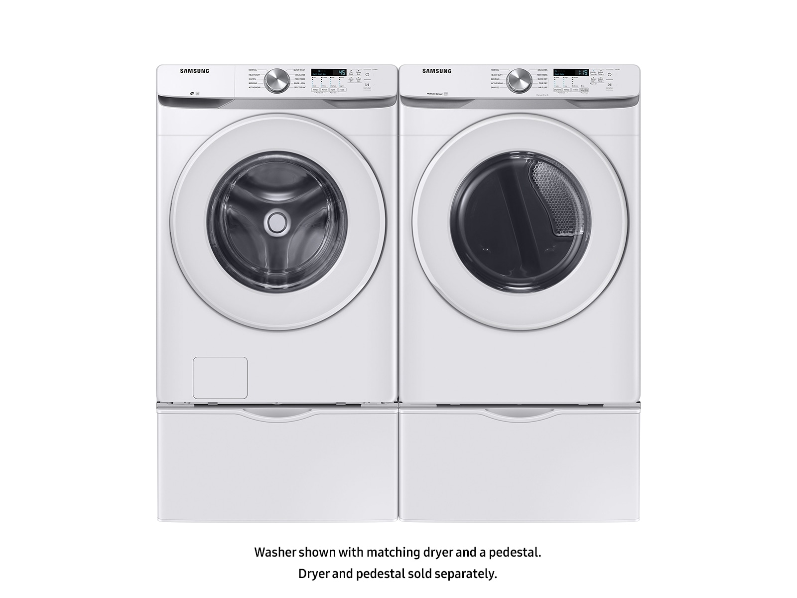 4.5 cu. ft. Front Load Washer with Vibration Reduction Technology+ in White White