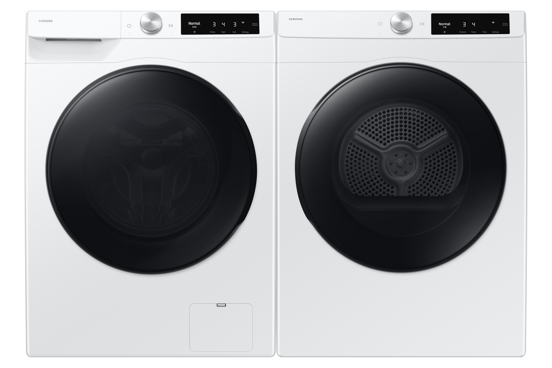 Laundry with AI Control and AI Energy Mode Front-Set1 White 