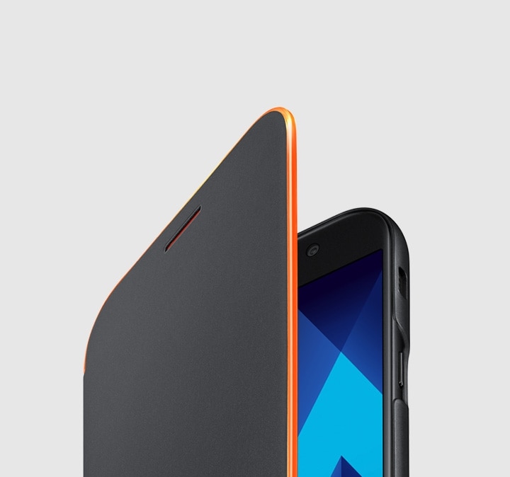 Galaxy A5 (2017) için Neon Flip Cover Galaxy A5 için çeşitli akıllı telefon aksesuarları.