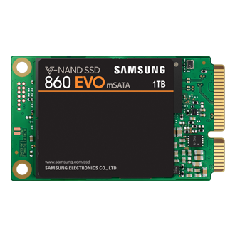 860 EVO mSATA SSD 1TB SATA III MZ-M6E1T0BW | Samsung UK
