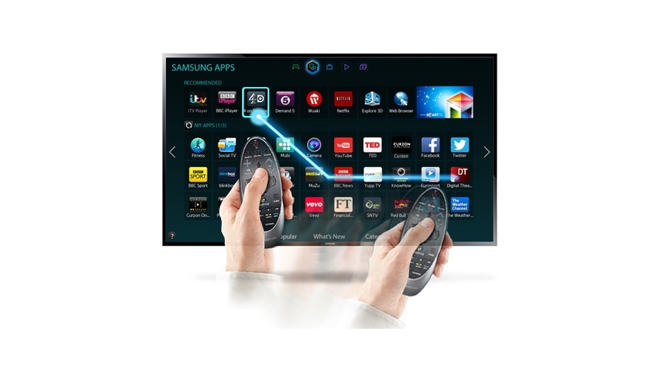 Touchpad semplice e controllo del movimento per la tua TV