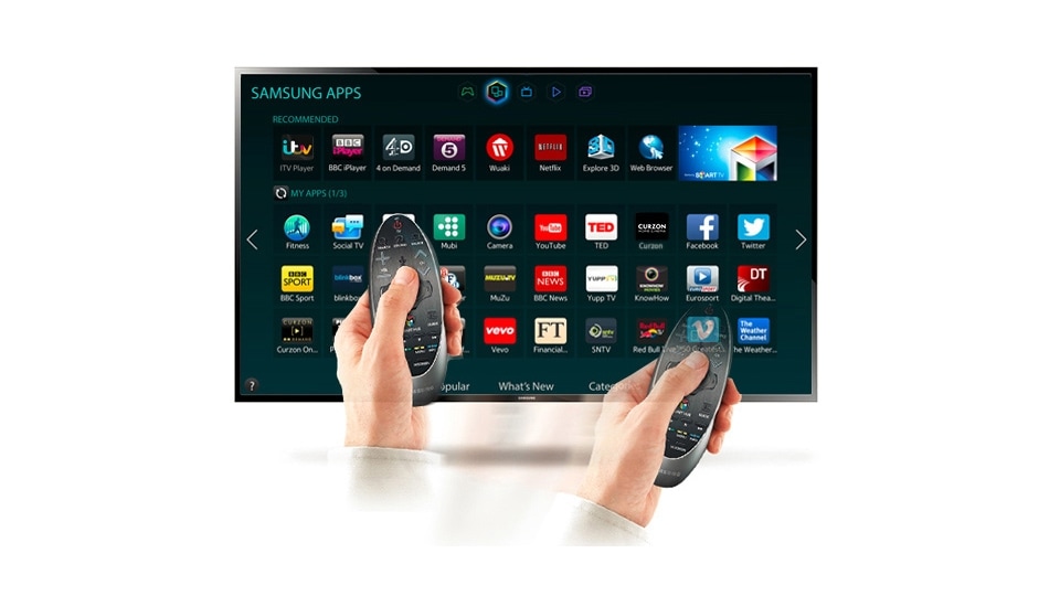 Easy touchpad and motion control for your TV